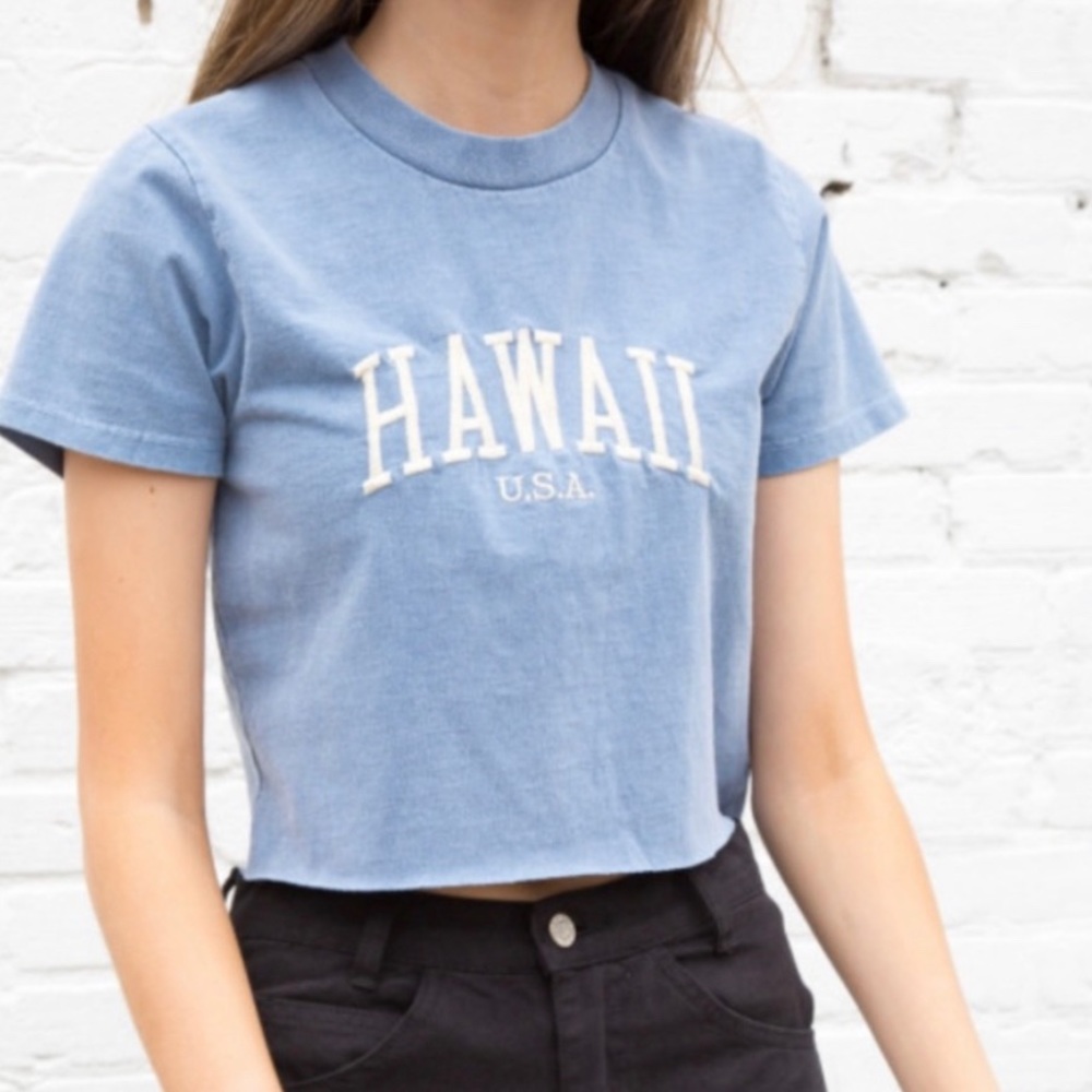 Brandy Melville Hawaii Short Sleeve Shirt